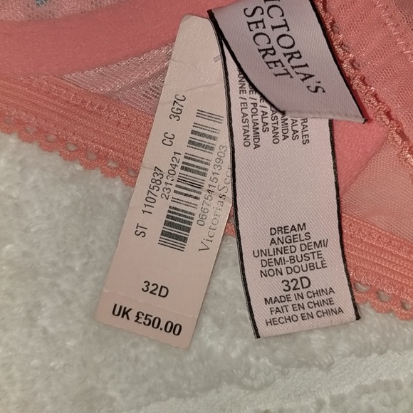 Coral peachy pink unlined bra nwt - Picture 4 of 4